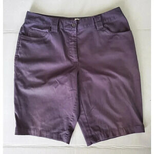 Women's Slazenger Golf Outdoor Sports Shorts SZ 8 Charcoal Gray/Grey Bermuda
